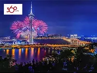 360°旋轉餐廳煙花節 自助晚餐