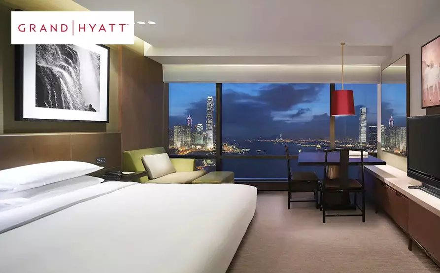 君悅豪華海景客房 Grand Deluxe Harbour Room