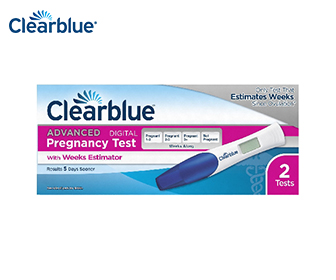 ClearBlue 驗孕棒 - ClearBlue 易孕寶 5日超早孕驗孕(週數估算) (2枝裝)