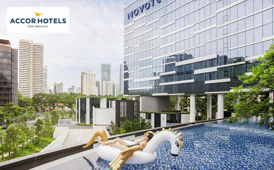 Novotel Singapore On Stevens  新加坡諾富特史蒂文斯酒店<br>安靜典雅的住宿環境，為客人提供一流服務