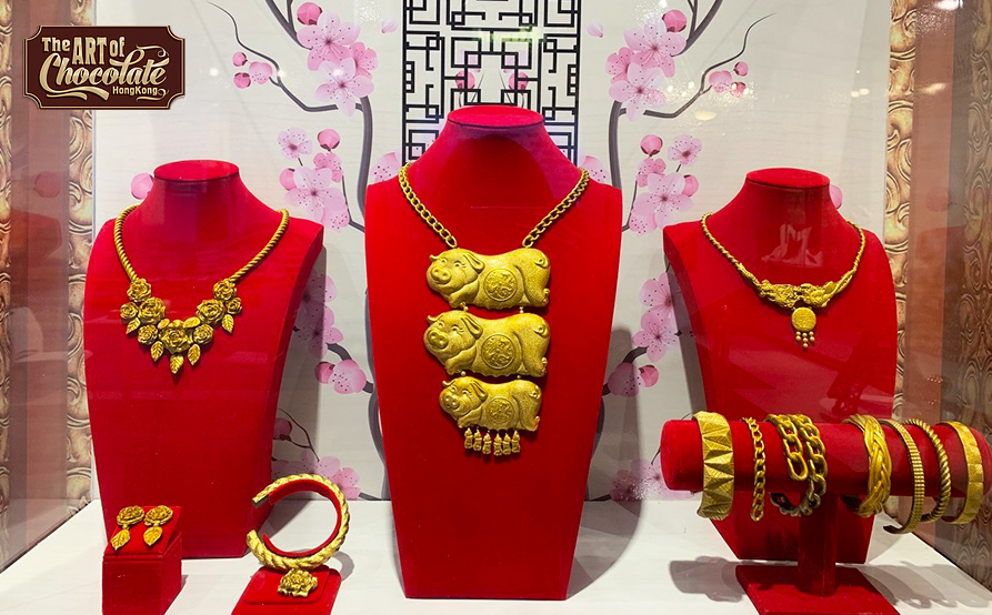 巧克力展品